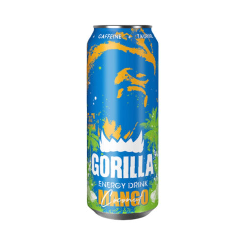 Gorilla Energy Drink, Mango Coconut, can (0,45L)