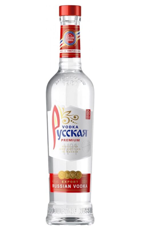 Водка Русская, 40% (0,5L)