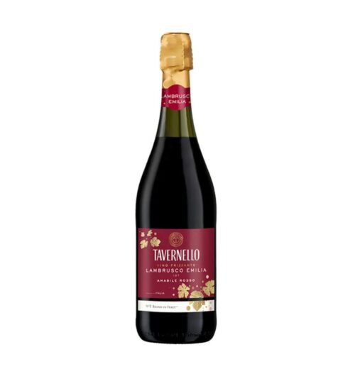 Игристое вино Tavernello Lambrusco Emilia Rosso 8% (0,75L)