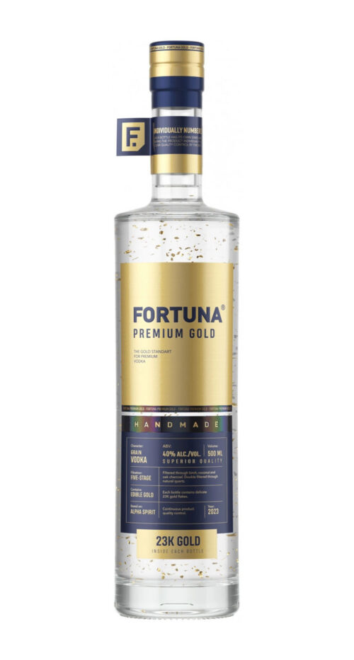 Водка Fortuna Premium Gold 40% (0.5L)