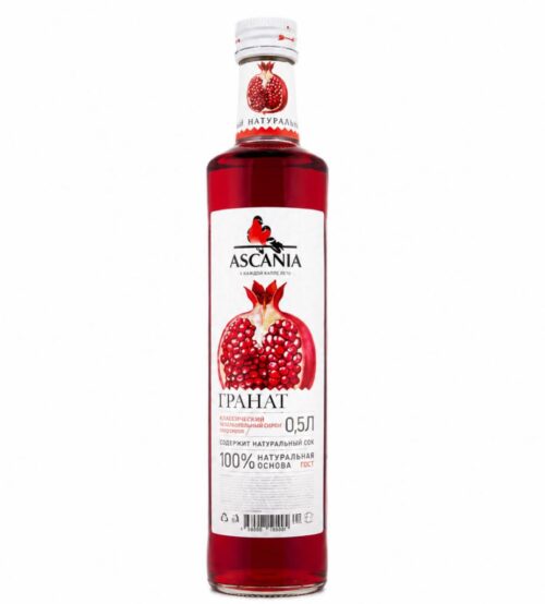 Лимонад Ascania Гранат  (0.5L) glass