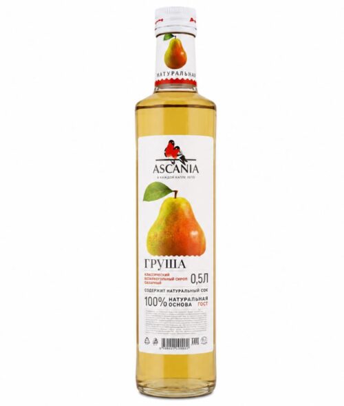 Лимонад Ascania Груша  (0.5L) glass