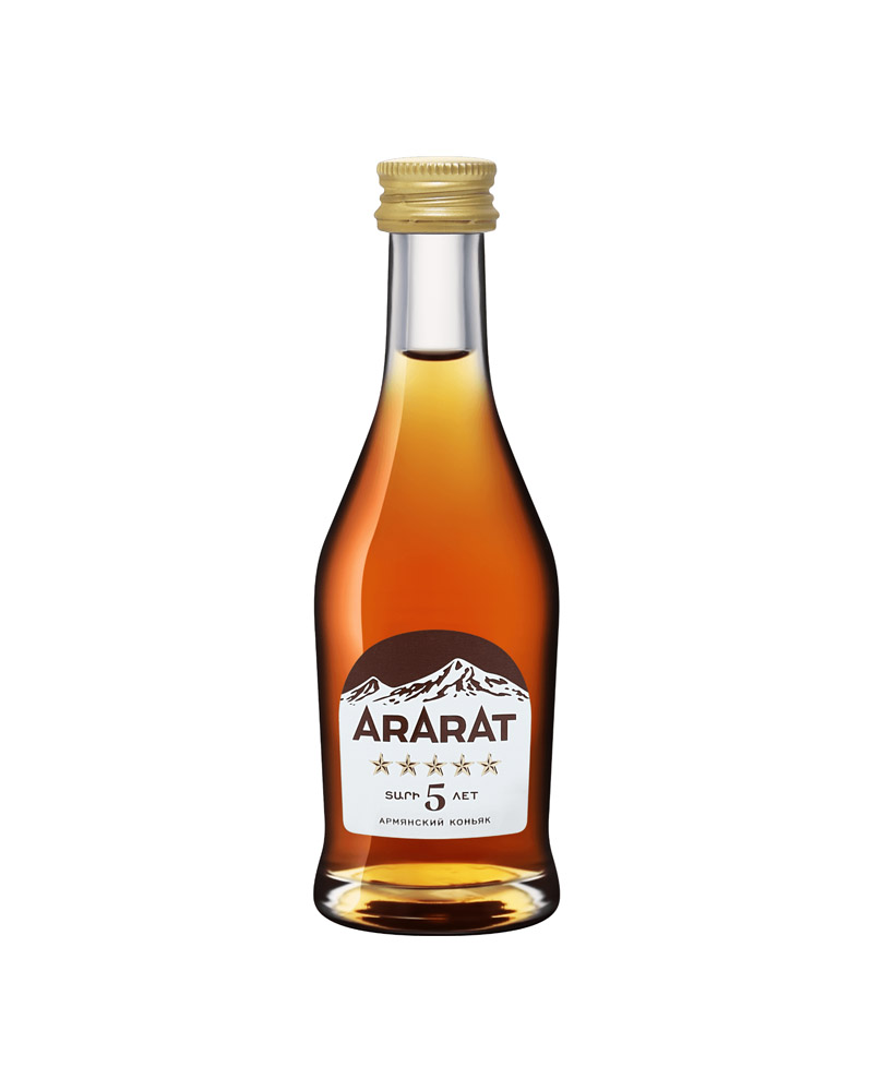 Коньяк Ararat 5 лет 40% (0,05L)