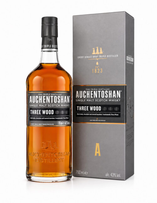 Виски Auchentoshan Three Wood 43% in Box (0,7L)