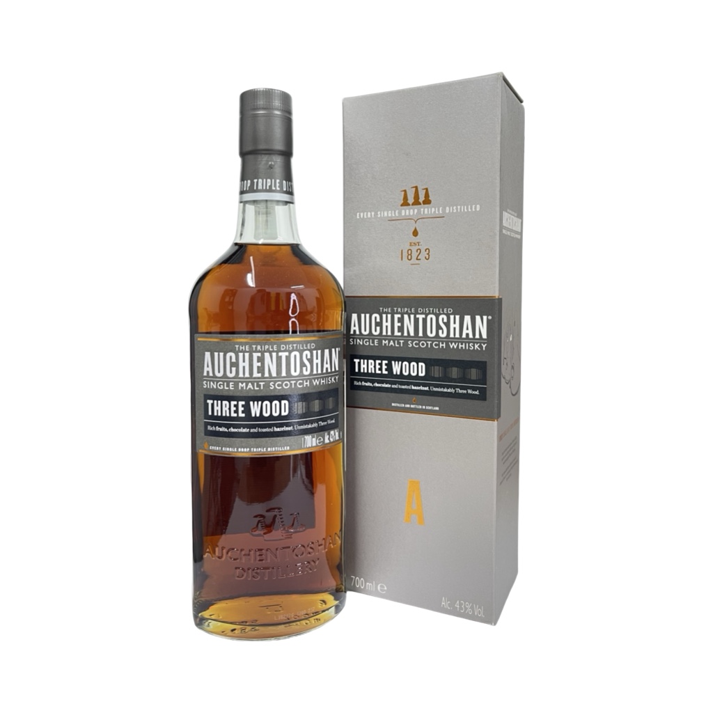 Виски Auchentoshan Three Wood 43% in Box (0,7L)