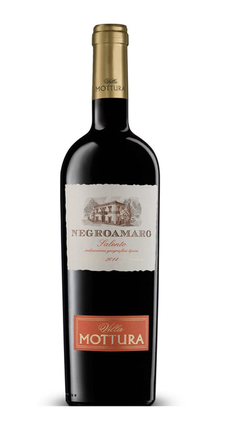 Вино Villa Mottura Negroamaro del Salento IGT 13% (0.75L)
