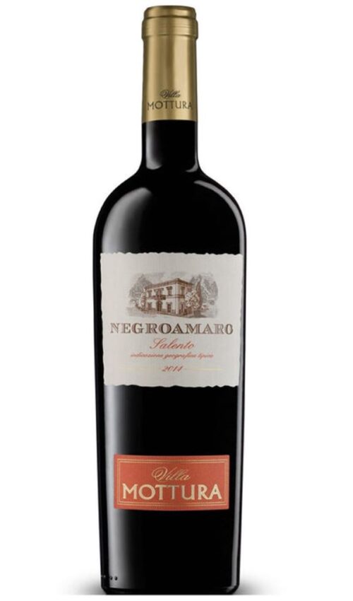Вино Villa Mottura Negroamaro del Salento  IGT 13% (0.75L)