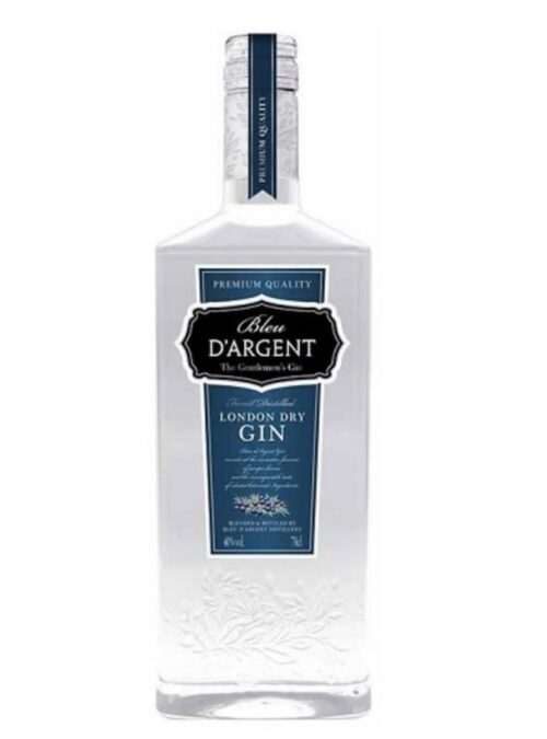 Джин Bleu D`Argent London Dry Gin 40% (0,7L)