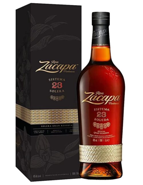 Ром Zacapa Centenario, Solera Gran Reserva 23, 40% in Box (0.7L)