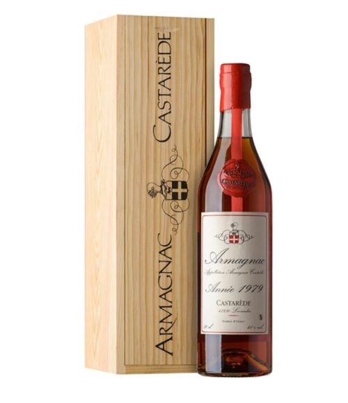 Арманьяк Castarede 1979 40% in Wooden Box (0,7L)