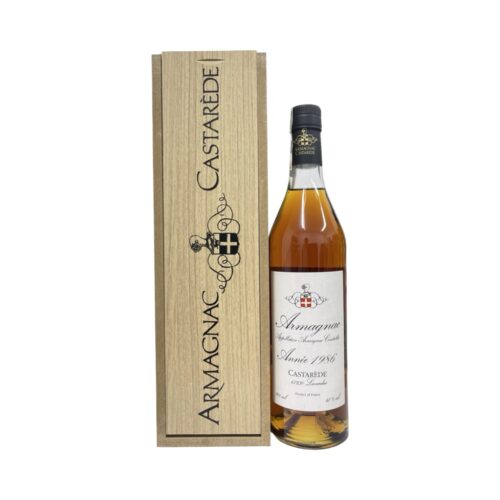 Арманьяк Castarede 1986 40% in Wooden Box (0,7L)