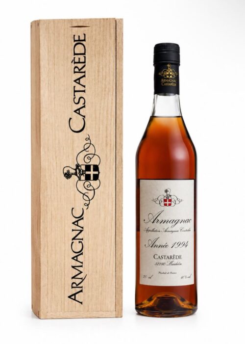 Арманьяк Castarede 1994 40% in Wooden Box (0,7L)