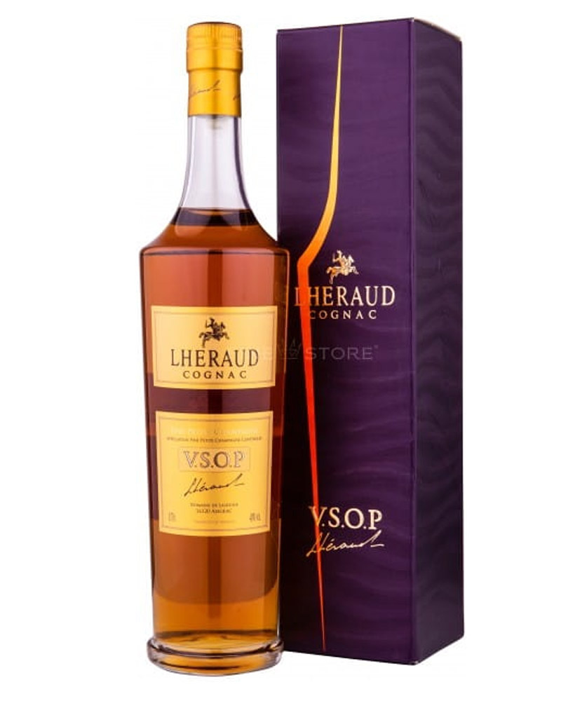 Коньяк Lheraud V.S.O.P. 40% in Gift Box (0,7L)