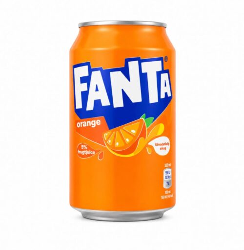 Fanta Orange, can (0.33L)