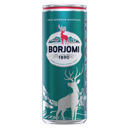 Вода Borjomi, can  (0.33L)