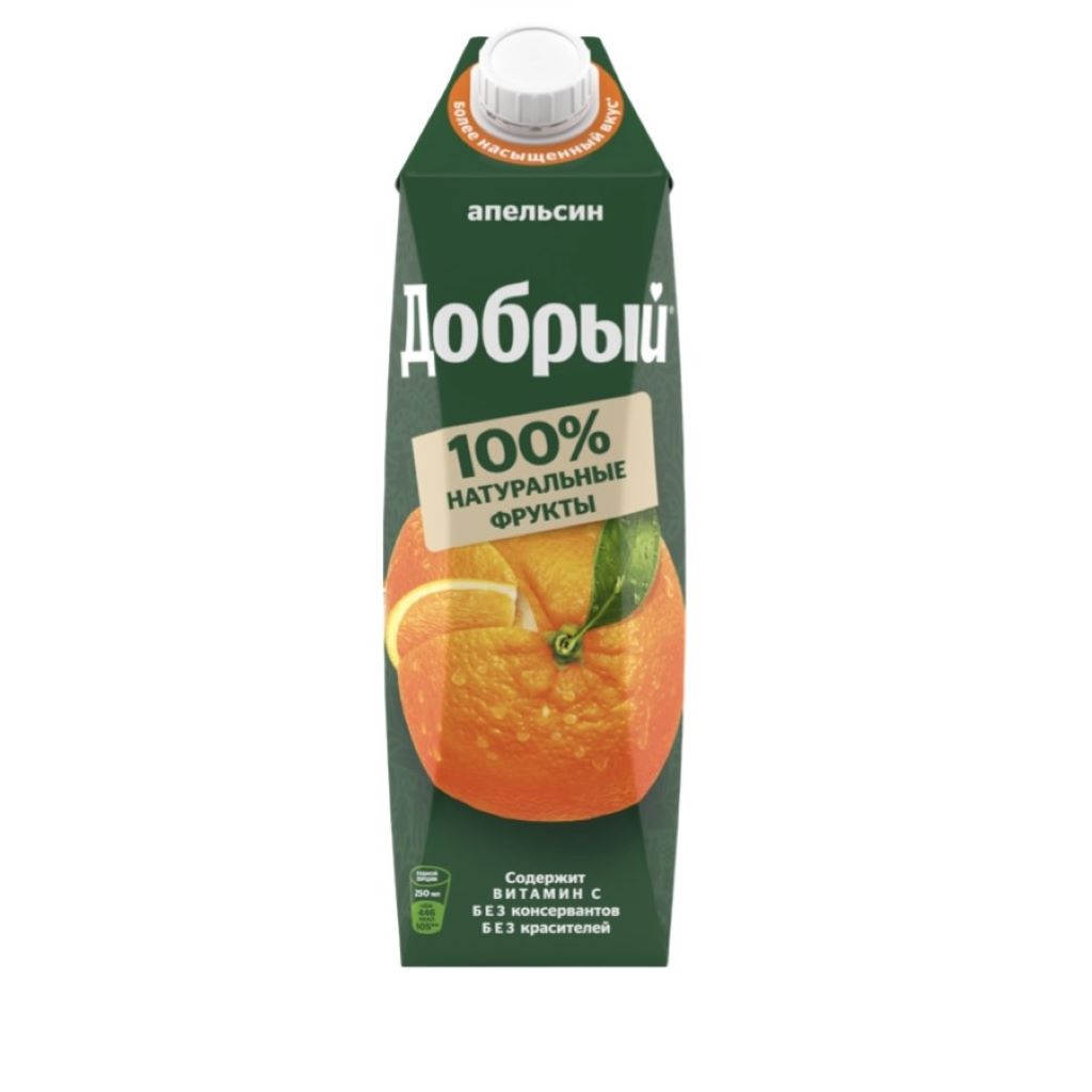 Нектар Добрый, Апельсин Tetra Pak (1L)
