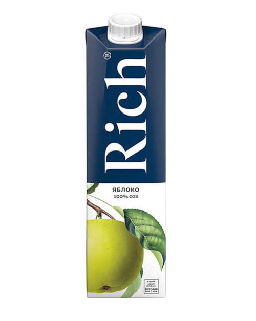 Сок Rich Яблоко, Tetra Pak (1L)
