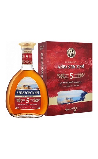 Коньяк Айвазовский 5YO 40% in Box (0.5L)