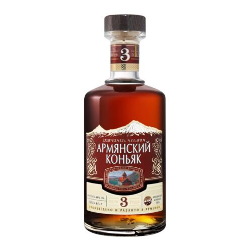 Бренди Армянский коньяк 3YO 40% (0.5L)