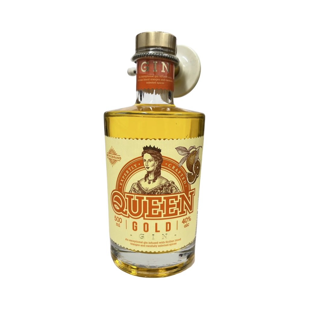 Джин Queen Gold Gin 40% (0.5L)