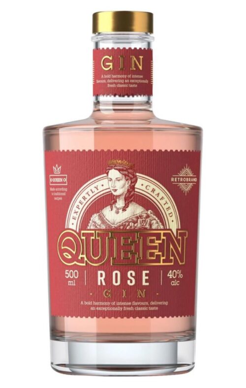 Джин Queen Rose Gin 40% (0.5L)