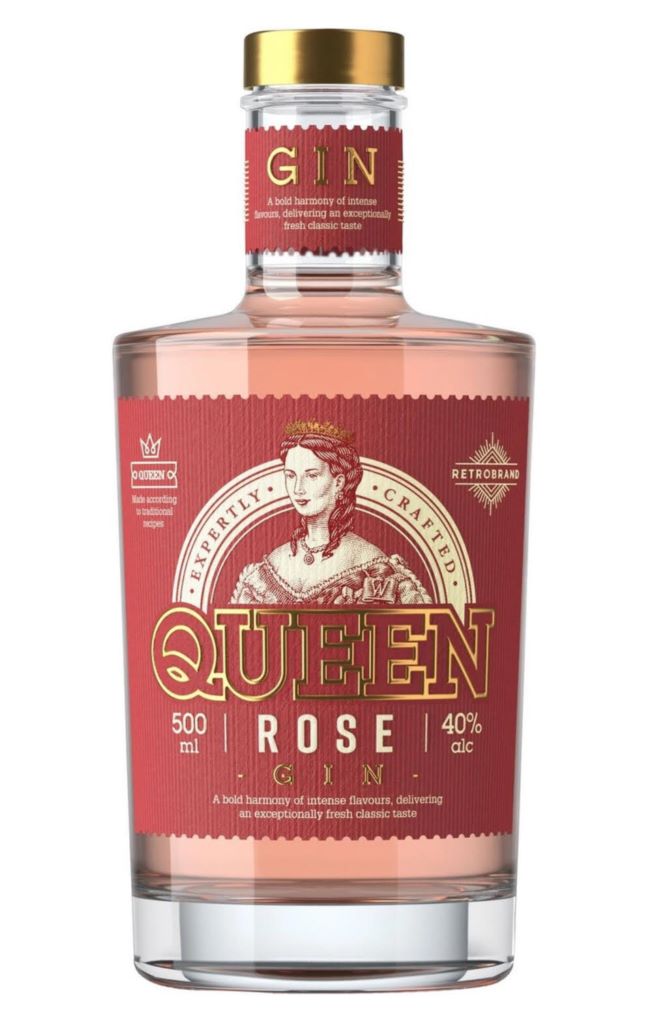 Джин Queen Rose Gin 40% (0.5L)