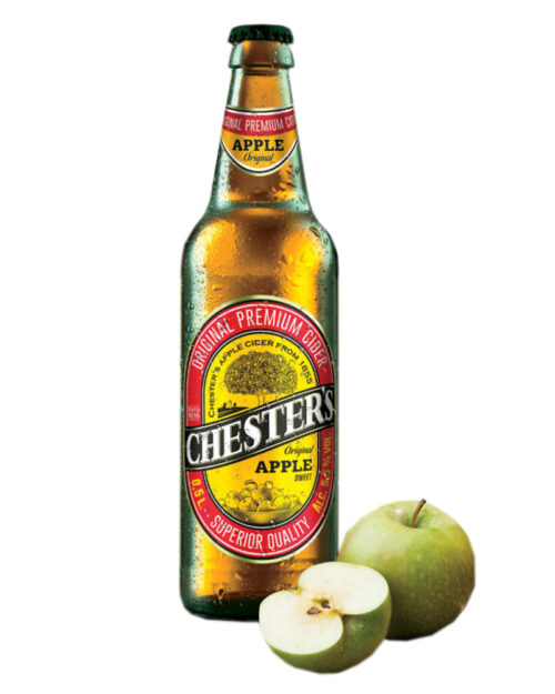 Пивной напиток Chester`s Apple Sweet 5% Glass (0,45L)
